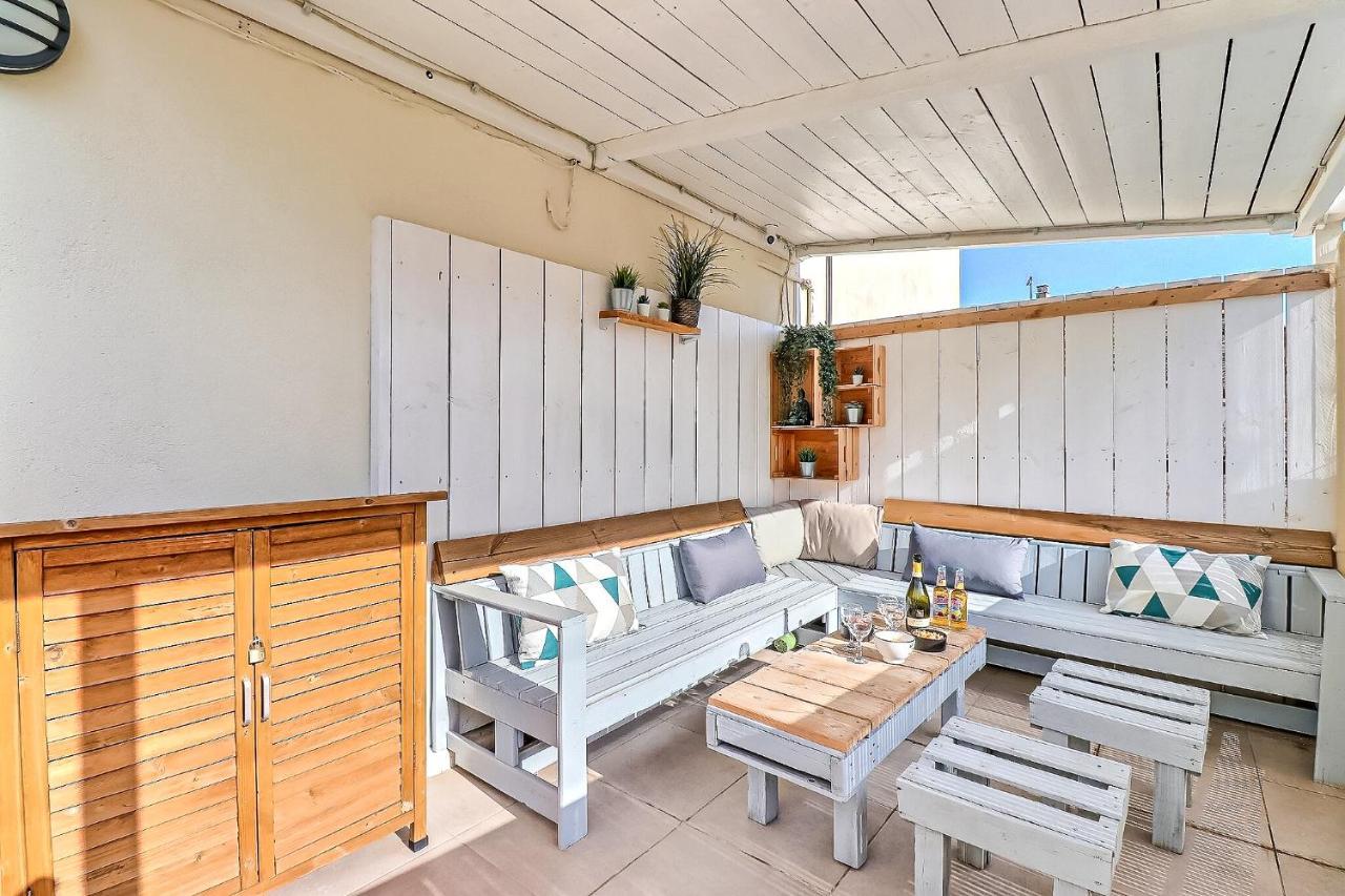 Апартаменты Appart Cosy Terrasse Gare De Ним Экстерьер фото