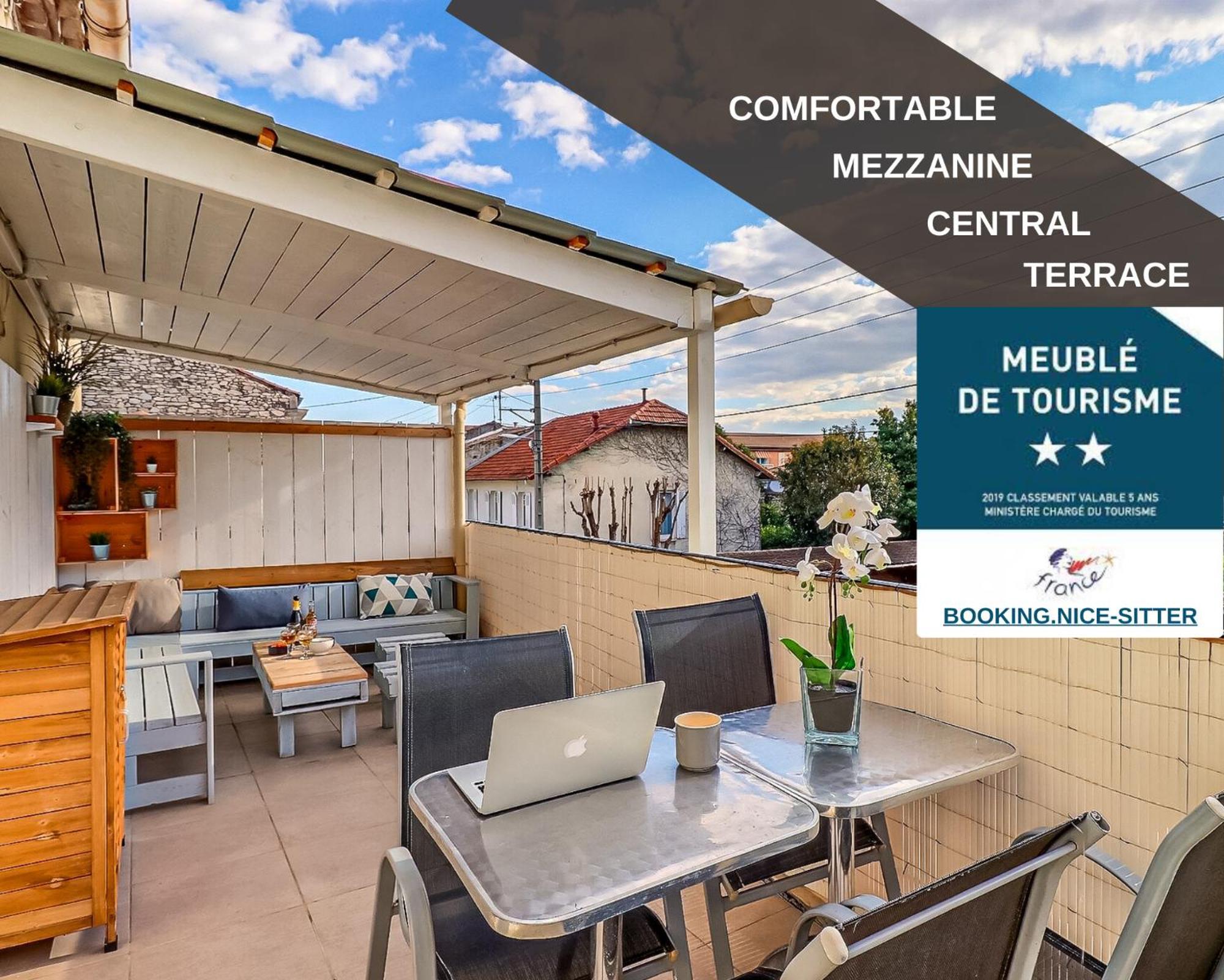 Апартаменты Appart Cosy Terrasse Gare De Ним Экстерьер фото